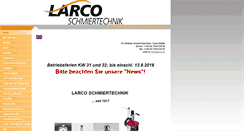 Desktop Screenshot of larco.de